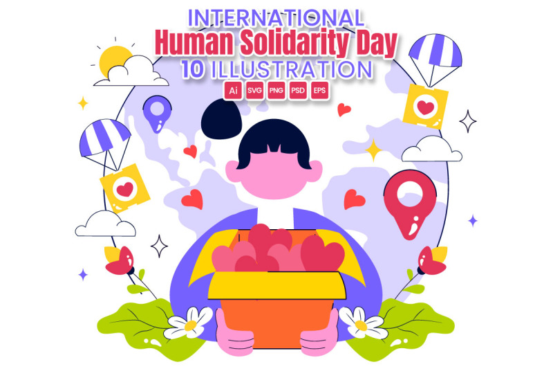 10-international-human-solidarity-day-illustration