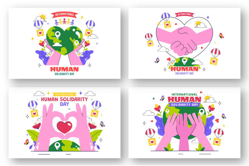 10-international-human-solidarity-day-illustration