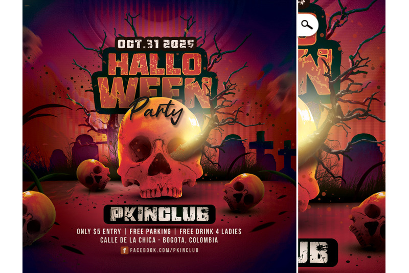 halloween-party-flyer