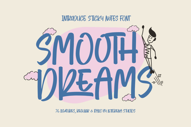smooth-dreams-sticky-notes-font