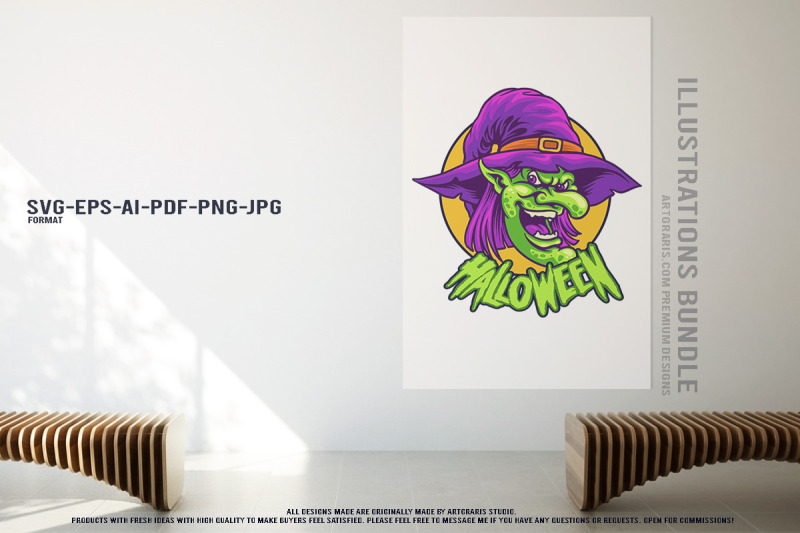 halloween-pumpkin-monsters-with-witch-and-scary-faces-mascot