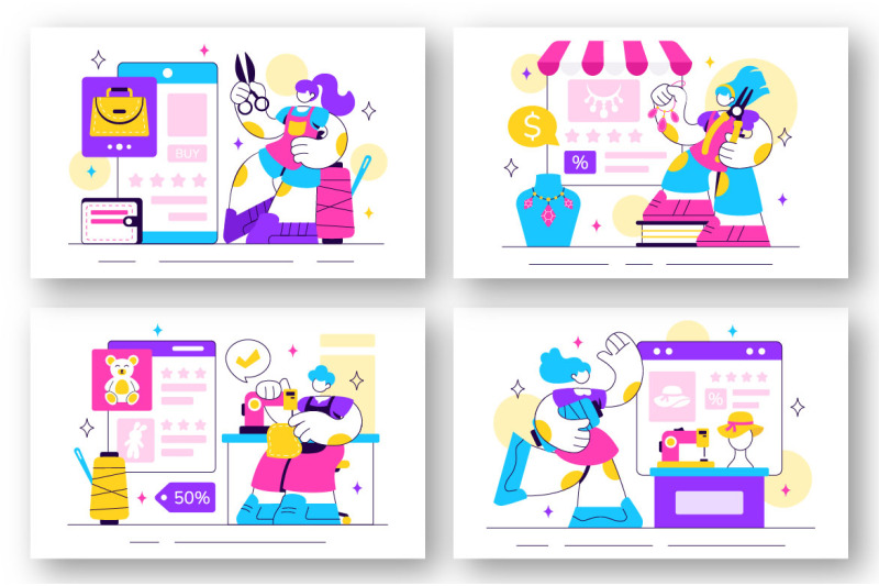 10-marketplace-for-handmade-goods-illustration