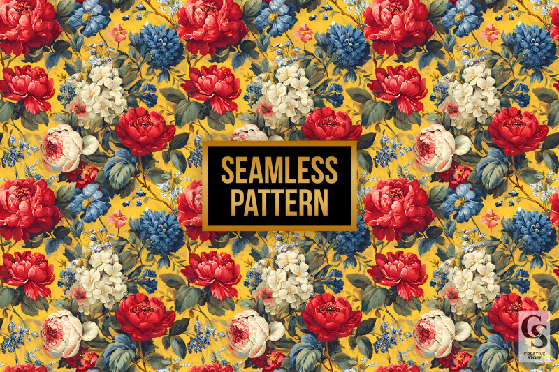 summer-rococo-flowers-digital-paper