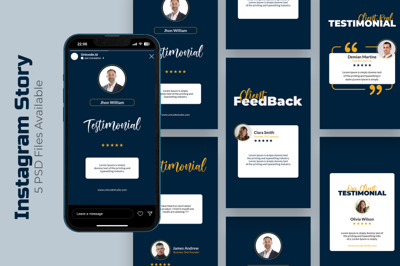 client-testimonial-instagram-story-template