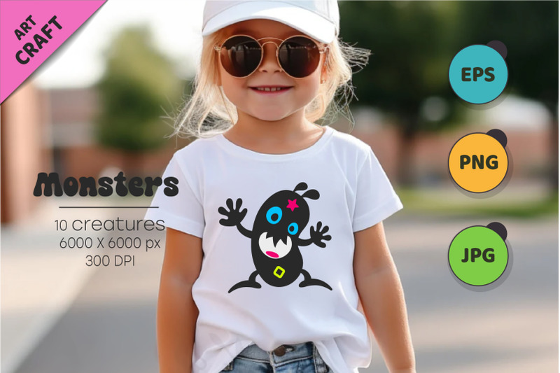 whimsical-monsters-pack-01-tshirt-png