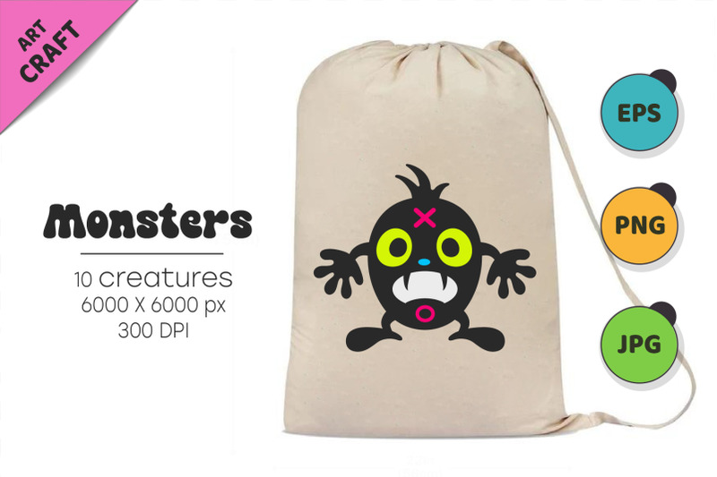 whimsical-monsters-pack-01-tshirt-png