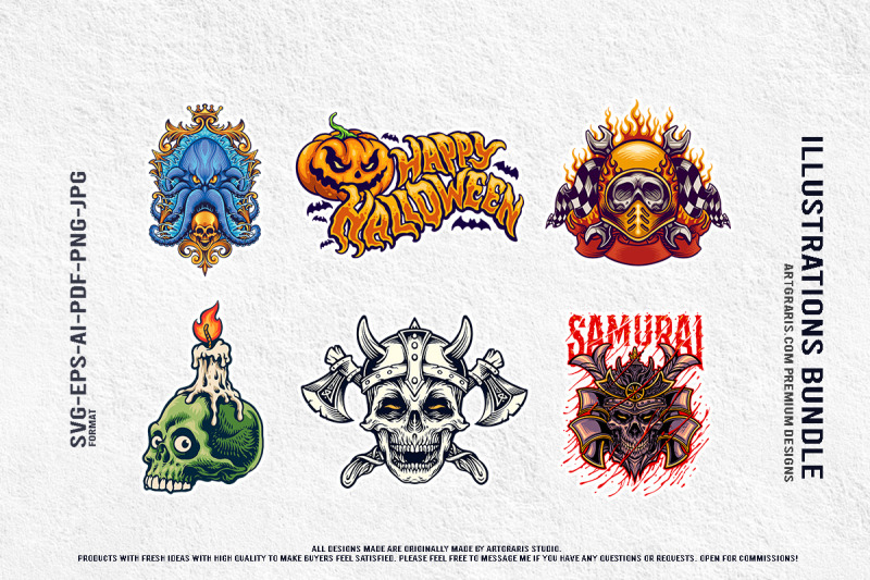 spooky-samurai-skull-halloween-mask-pumpkin-horror-set