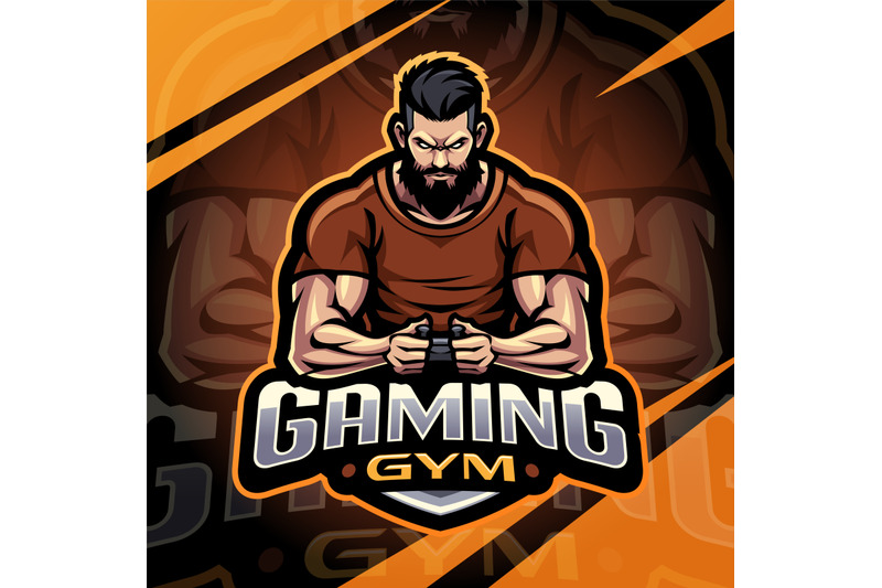 gaming-gym-esport-mascot-logo-design