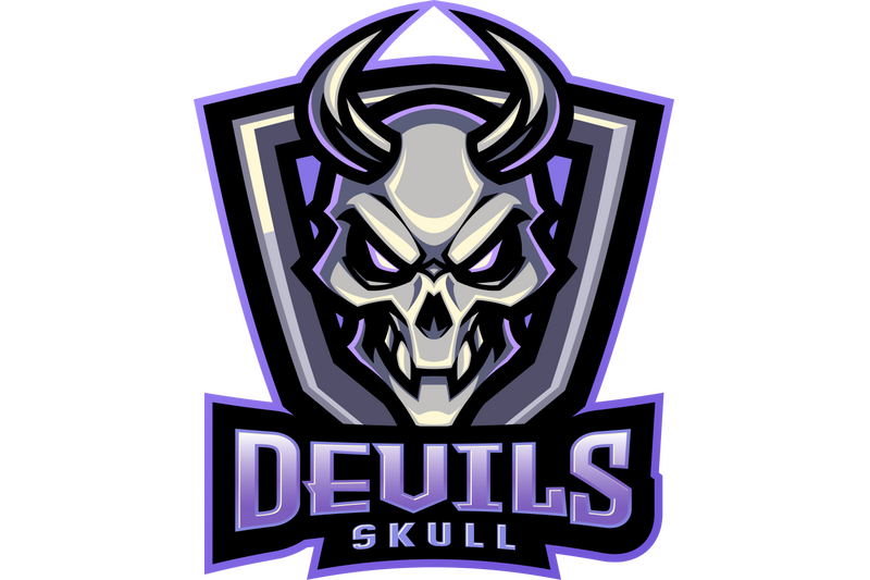 devils-skull-esport-mascot-logo-design