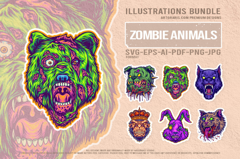 mutant-animal-monsters-creepy-zombie-vector-illustration-bundle