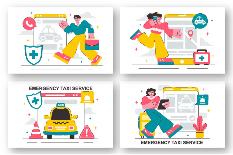 10-emergency-taxi-service-illustration