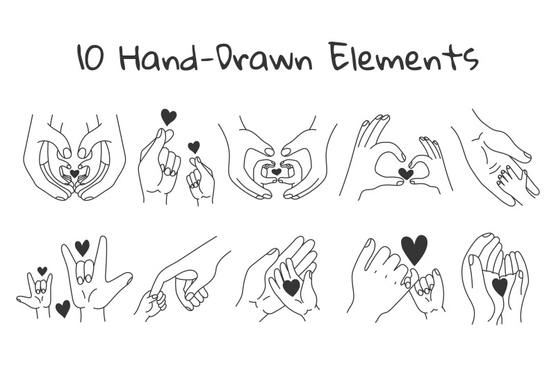 parent-and-child-love-hands-png-clipart