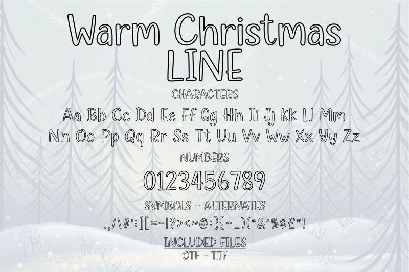 warm-christmas-fonts-cozy-handwritten-font-family-cute-holiday-font