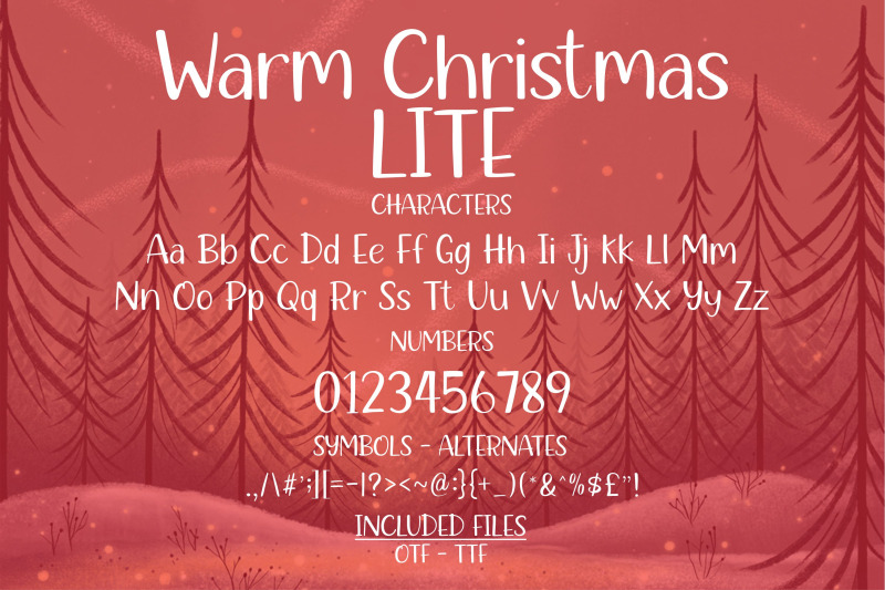 warm-christmas-fonts-cozy-handwritten-font-family-cute-holiday-font