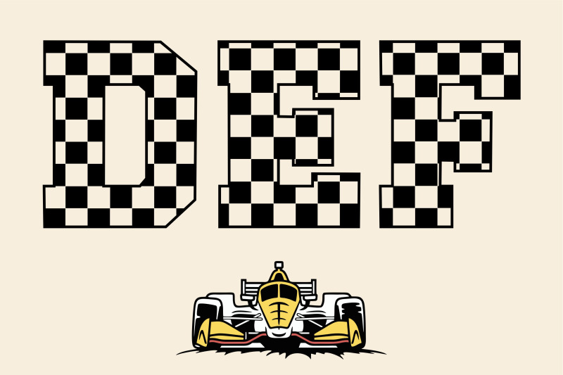 checkered-varsity-font-racing-font-sports-varsity-font-retro