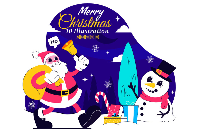10-merry-christmas-celebration-illustration