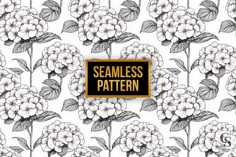 french-line-art-flowers-digital-paper