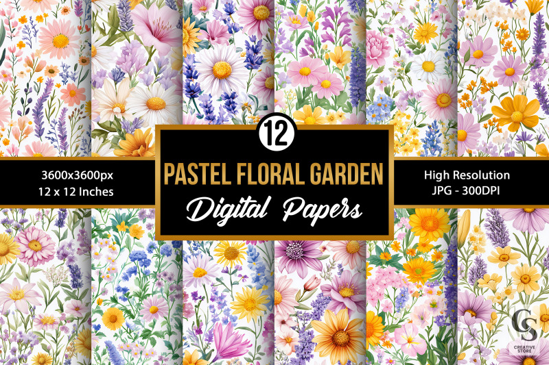 pastel-watercolor-floral-garden-digital-paper
