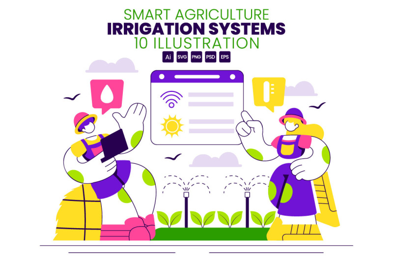 10-smart-agriculture-irrigation-systems-illustration