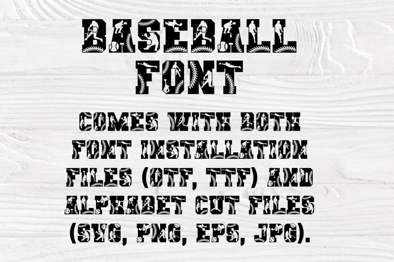 baseball-font-sports-varsity-letters-athletic-typeface