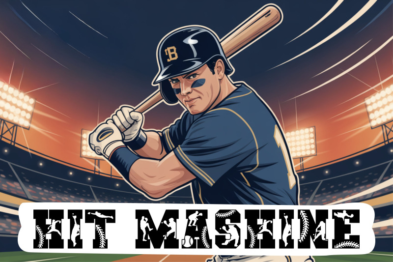 baseball-font-sports-varsity-letters-athletic-typeface