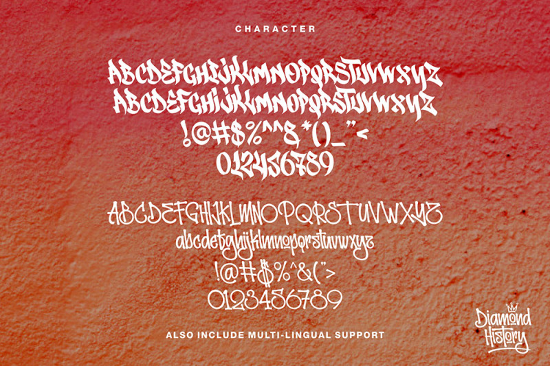 diamond-history-graffiti-font-duo