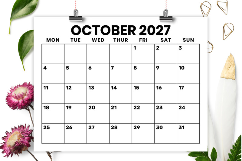 2027-8-5x11-inch-large-number-monday-to-sunday-calendar-template