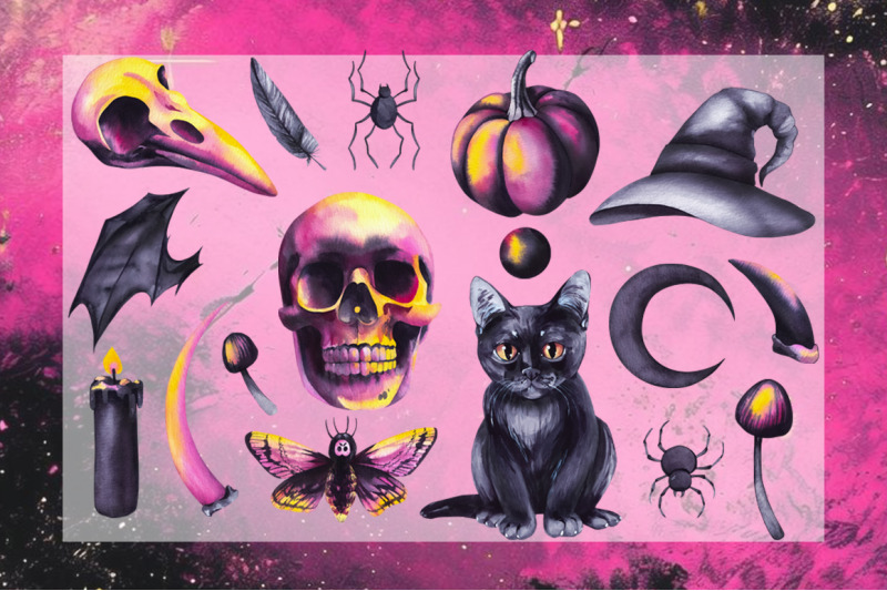 halloween-mystic-watercolor
