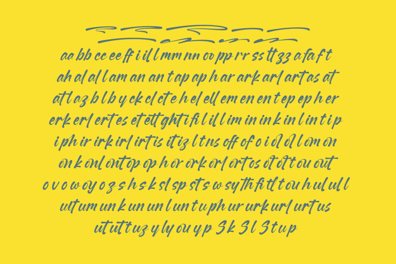 hicoby-aesthetic-handwritten-font