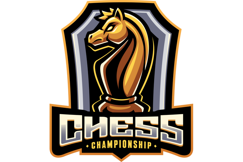 chess-championship-esport-mascot-logo-design
