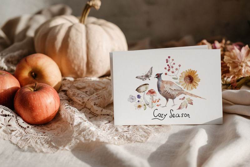 cozy-season-watercolor-arrangements