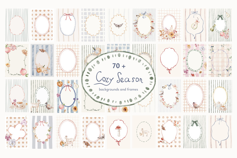 cozy-season-watercolor-frames-and-backgrounds