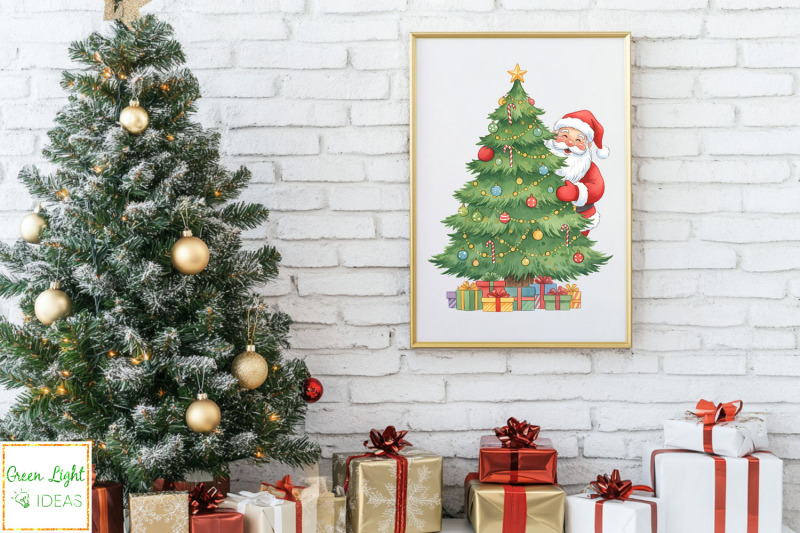 watercolor-christmas-funny-santa-clipart-funny-christmas-graphics