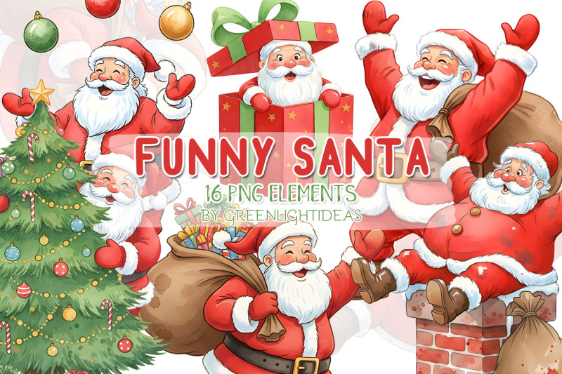 watercolor-christmas-funny-santa-clipart-funny-christmas-graphics