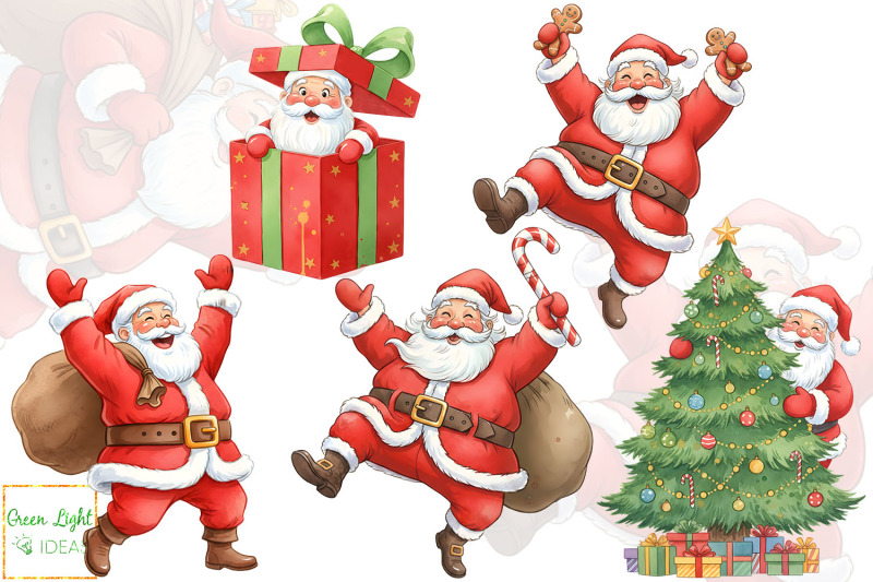 watercolor-christmas-funny-santa-clipart-funny-christmas-graphics
