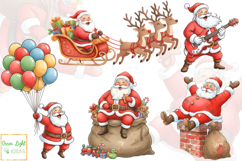 watercolor-christmas-funny-santa-clipart-funny-christmas-graphics