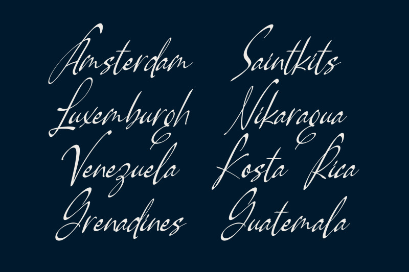 pamric-mevira-handwritten-ink-font