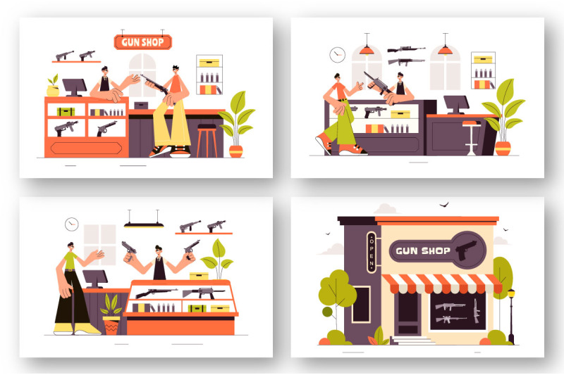 9-gun-accessories-shop-illustration