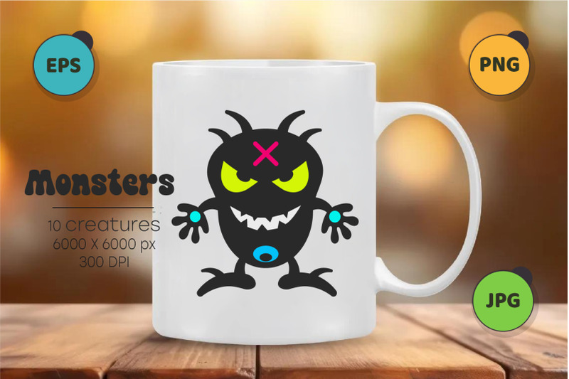 whimsical-monsters-pack-02-tshirt-png