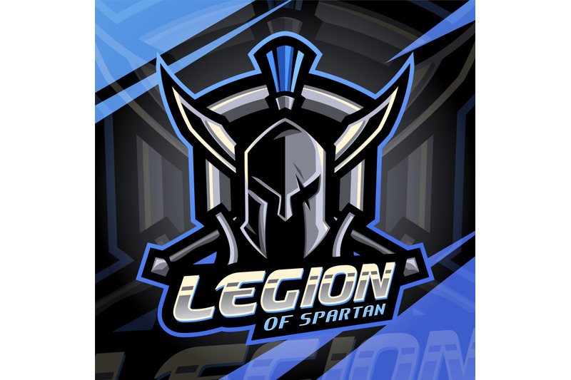 legion-of-spartan-esport-mascot-logo-design
