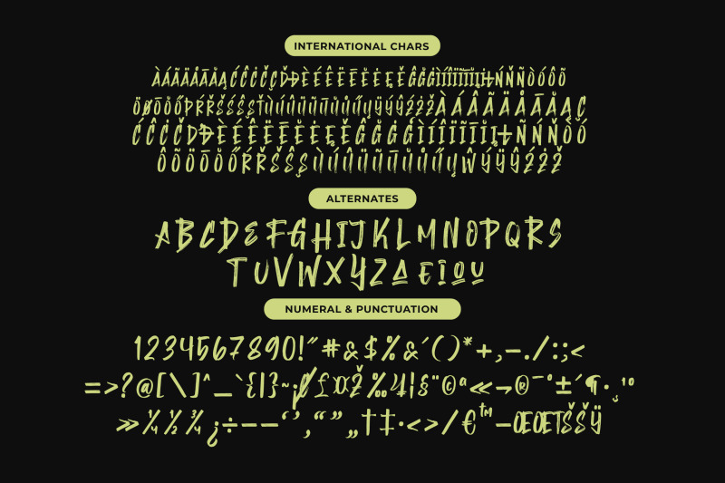 montha-stroner-display-brush-font