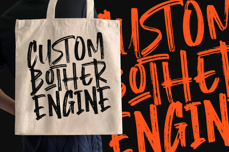 montha-stroner-display-brush-font