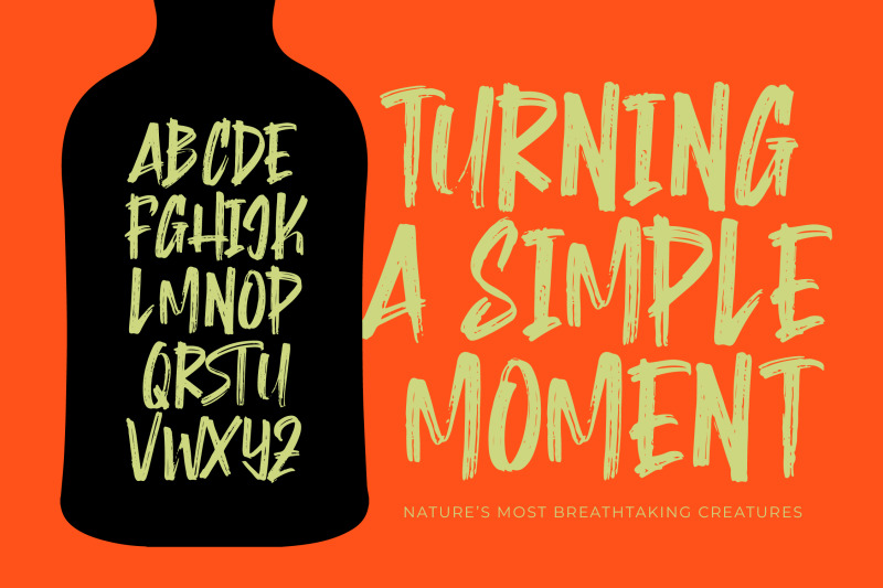 montha-stroner-display-brush-font