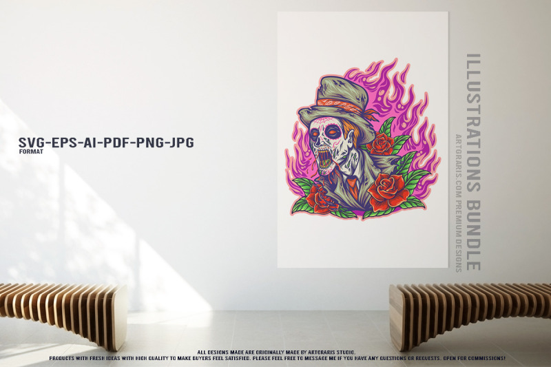 sugar-skull-festival-illustrations-with-mexican-heritages