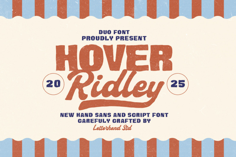 hover-ridley-retro-font-duo