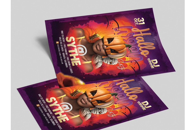 halloween-themed-masked-party-flyer