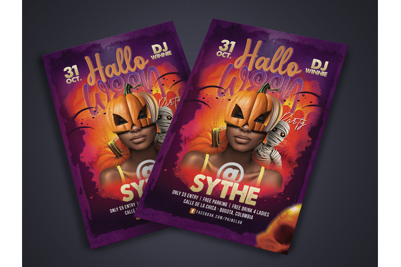 halloween-themed-masked-party-flyer
