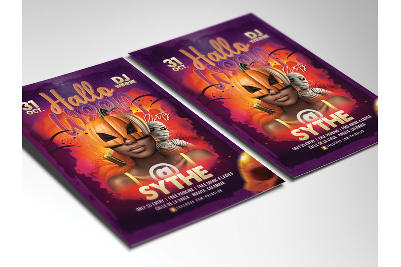 halloween-themed-masked-party-flyer