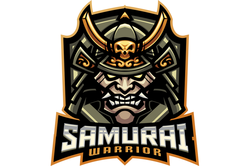 samurai-warrior-esport-mascot-logo-design