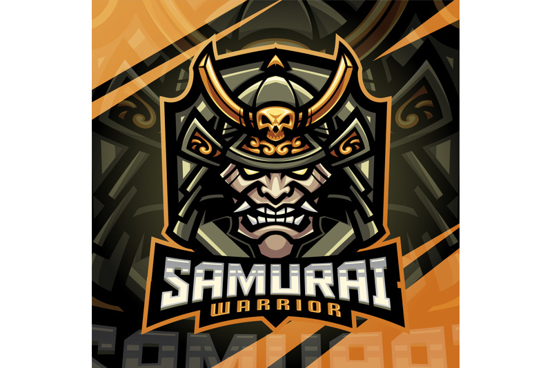 samurai-warrior-esport-mascot-logo-design